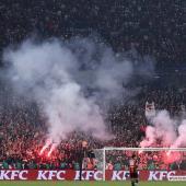 Rund um das französische Pokalfinale kam es zu Ausschreitungen. © APA/afp / FRANCK FIFE