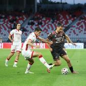 Silvio Merkaj (Mitte) und der FCS wollen in der Serie B bleiben. © FC Südtirol