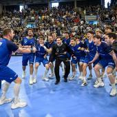 So jubeln die Azzurri nach dem historischen Triumph. © Luigi Canu