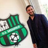 Alberto Aquilani was presented as head coach by his new club Sassuolo on Friday.