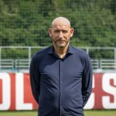 Der neue Chef beim FCS auf dem Trainingsplatz: Davide Possanzini.