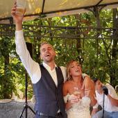 FCS-Kapitän Fabian Tait hat geheiratet. © FC Südtirol