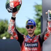 Francesco Bagnaia wird Ducati verlassen. © ANSA / MARTIN DIVISEK
