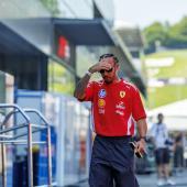 Für Lewis Hamilton & Co. dürfte es am Wochenende in Spielberg ziemlich heiß werden. © APA / ERWIN SCHERIAU