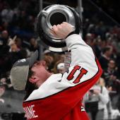 Gunnarwolfe Fontaine gewann auch schon eine Trophäe in der Universitätsliga. © GETTY IMAGES NORTH AMERICA / BRIAN FLUHARTY