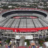 Hier findet das Eröffnungsspiel statt: Im Mexiko-Stadt-Stadion. © ANSA / TOMAS PEREZ