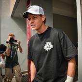Jannik Sinner fait son retour sur les courts de tennis mercredi. © ANSA / Ansa