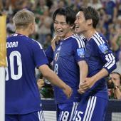 Japan durfte viermal jubeln. © ANSA / Miguel Sierra