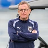 Kennt vor dem Spiel die genaue Ausgangslage: ÖFB-Teamchef Rangnick. © APA/GEORG HOCHMUTH / GEORG HOCHMUTH