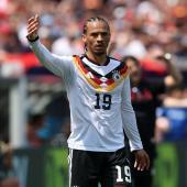 Leroy Sané erzielte den Siegtreffer für Deutschland. © APA / ALEXANDER HASSENSTEIN