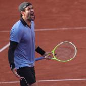 Matteo Berrettini ist am Aufstieg des italienischen Tennis-Sports stark beteiligt. © ANSA / MOHAMMED BADRA