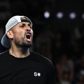 Nick Kyrgios ist zurück. © ANSA / JOEL CARRETT
