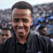Omar Artan wird den Supercup leiten. © APA/afp / HASSAN ALI ELMI