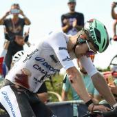 Paul Seixas kam in einer Abfahrt zu Sturz. © APA/afp / ANNE-CHRISTINE POUJOULAT