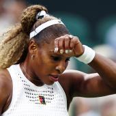 Serena Williams verlor in drei Sätzen. © APA/afp / HENRY NICHOLLS