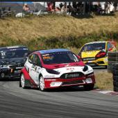 Werner Gurschler in seinem Ford Fiesta.