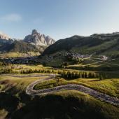 8.008 Fahrer gingen bei der Maratona dles Dolomites an den Start. © Alta Badia Brand