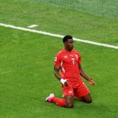 Breel Embolo führte die Schweiz ins Achtelfinale. © APA / FRAN SANTIAGO