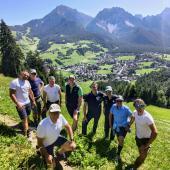 Die FIS-Delegation am Kronplatz.