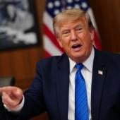 Donald Trump meldete sich zu Wort. © APA/afp / AARON SCHWARTZ