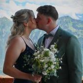 Eine Schweizer Ex-Abfahrerin hat geheiratet. © instagram