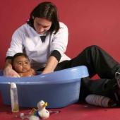 Fotoshooting aus dem Jahr 2007 mit Messi und Yamal.
