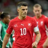 Granit Xhaka wechselt nicht den Verein. © ANSA / BOB FRID
