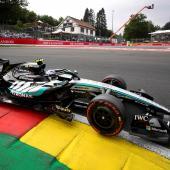 Kimi Antonelli holte sich die Pole in Spa. © APA/afp / JOHN THYS