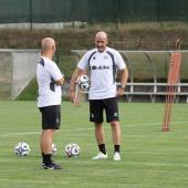 Neo-Trainer Davide Possanzini ist zum ersten Mal im Ridnauntal dabei.