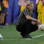 Sebastian Beccacece wird künftig nicht mehr Ecuadors Nationaltrainer sein. © APA/afp / JUAN MABROMATA