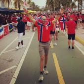 Svindal war in Miami unterwegs. © Instagram