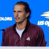 Alexander Zverev spricht vor den US Open Klartext. © APA / CALEB BOWLIN