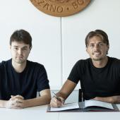 Der Deal zwischen Matteo Lovisa (l.) und FCS-Rückkehrer Andrea Giorgini wirbelte in Castellammare di Stabia viel Staub auf.