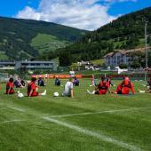 Der FC Kaiserslautern trainierte im Sommer in Sterzing. © 1. FC Kaiserslautern