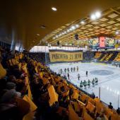 Die Intercable Arena ist bei den Fans sehr beliebt. © Markus Ranalter