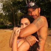 Glamour-Paar: Lewis Hamilton mit seiner neuen Freundin Kim Kardashian. © lewishamilton