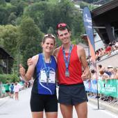 Julia Kuen und Lucas Clara haben sich beim heurigen Potatorun durchgesetzt.