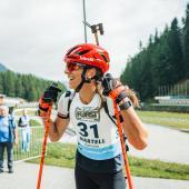 Lisa Vittozzi hat gut lachen. © Josef Plaickner
