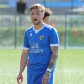 Manuel Wachtler, Stürmer des SSV Bruneck. © David Laner