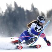 Martina Peterlini wagt sich ins Ungewisse. © ANSA / ANTONIO BAT