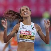 Nadia Battocletti verteidigte ihren EM-Titel. © ANSA / ADAM VAUGHAN