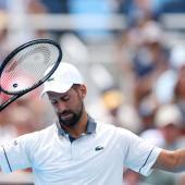 Novak Djokovic ist in Runde zwei des Masters von Cincinnati gescheitert. © APA / EMILEE CHINN