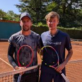 Patrick Prader (links) und Christian Fellin standen sich im Finale gegenüber.