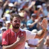Stan Wawrinka freut sich über eine Wildcard. © AFP / DIMITAR DILKOFF