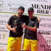 TC Miscella (Gabriel Bonell und Matthias Pfaffstaller) waren nicht zu schlagen.