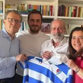 Walter Sabatini (2.v.r.) ist zurück bei Pro Patria.
