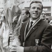 War 1966 der erste Südtiroler Ski-Weltmeister bei den Herren, der zweite nach Paula Wiesinger (1932): Carlo „Carletto“ Senoner aus Wolkenstein. Er gewann den Titel im Slalom. Fotos privat (4)