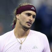 Alexander Zverev steht im Viertelfinale der US Open. © APA / JULIAN FINNEY