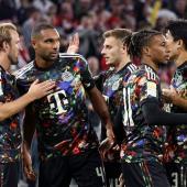 Bayern Müchen jubelte reihenweise. © APA/afp / ALEXANDRA BEIER
