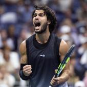 Carlos Alcaraz ist für die ATP Finals qualifiziert. © APA / JULIAN FINNEY